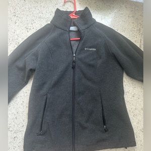 Columbia zip up grey woman’s small